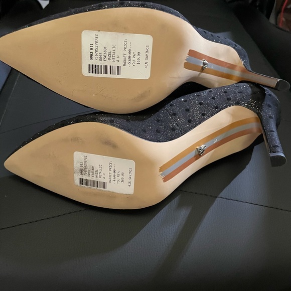 Sam Edelman Hazel Metallic multi dot pump with sparkle-8 NWT - Picture 5 of 6